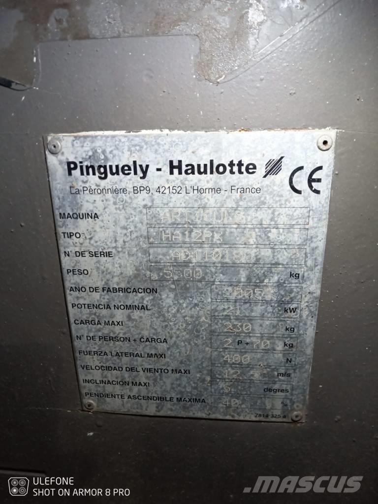 Haulotte HA 12 PX Alkūniniai keltuvai