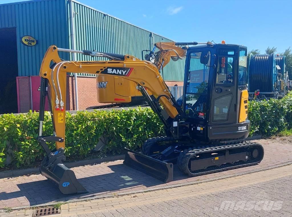 Sany SY 35 Mini ekskavatoriai < 7 t