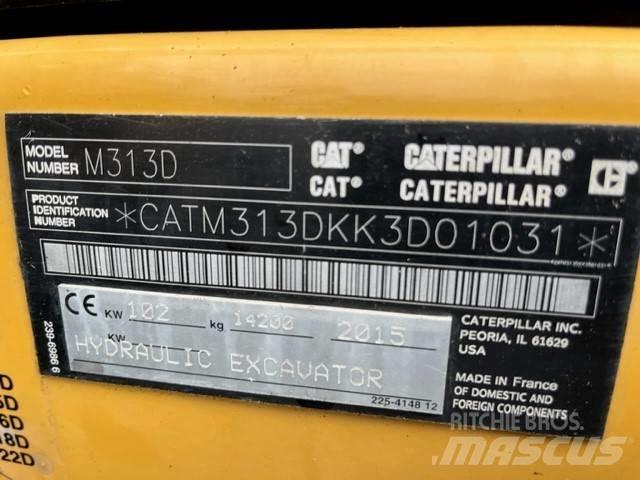 CAT M 313 D Ratiniai ekskavatoriai