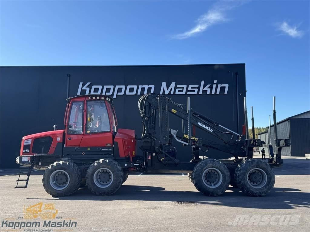 Komatsu 875 Naudoti miškovežiai (Forvarderiai)