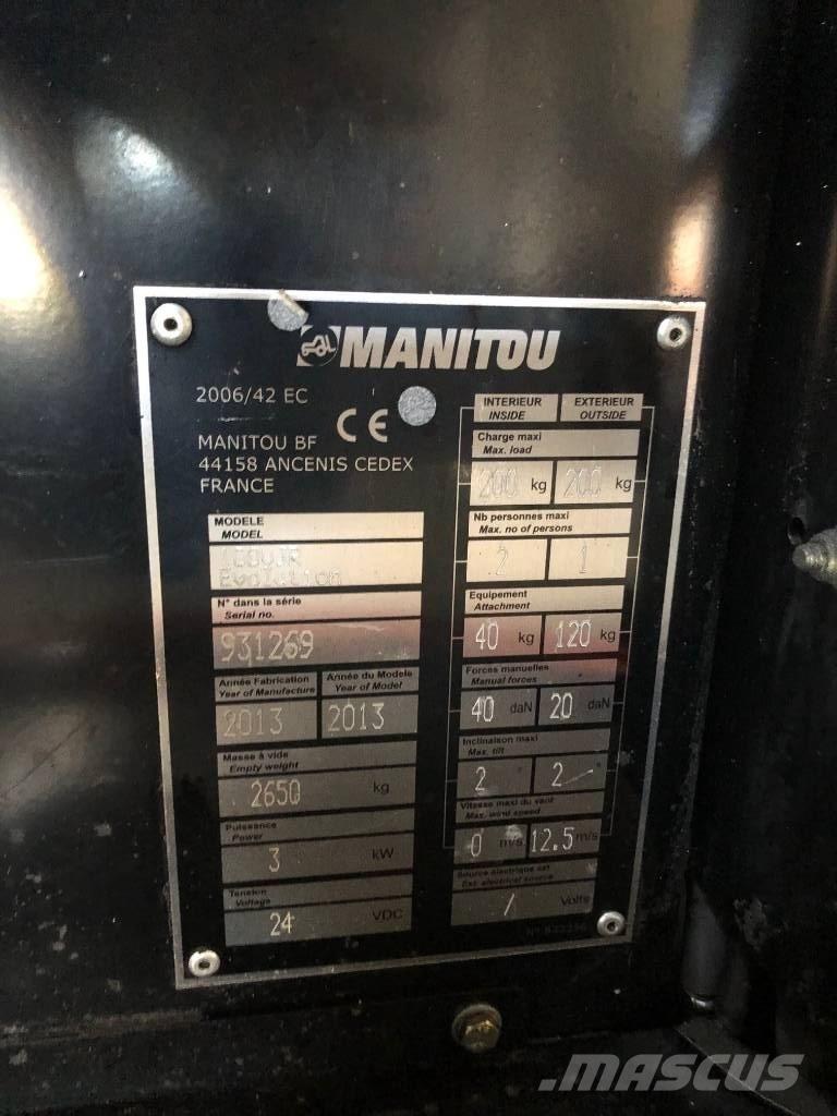 Manitou 100 VJR Žirkliniai keltuvai