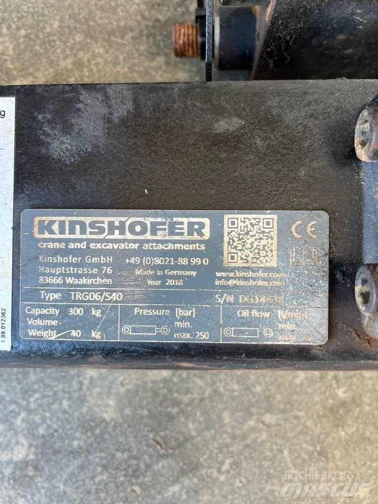 Knishofer TRG06/S40 Kiti naudoti statybos komponentai