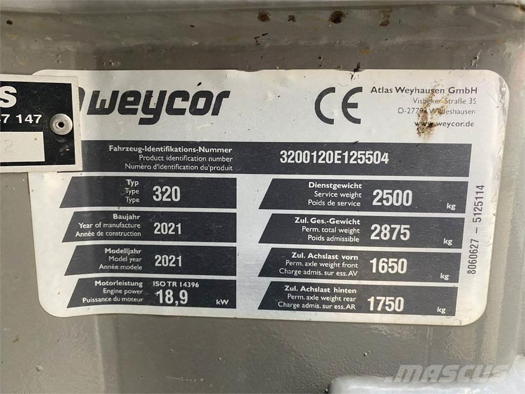 Weycor AR320 Cab Daugiafunkciniai pakrovėjai