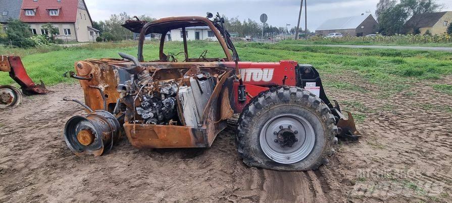 Manitou MLT 741 fork Tranšėjų kasimo technika