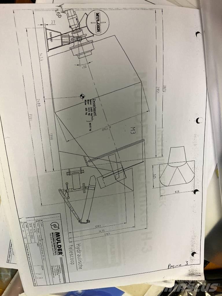  betonmixer 3,5 m3 Betono/Cemento maišytuvai