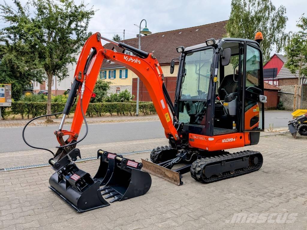 Kubota KX 019-4 Mini ekskavatoriai < 7 t