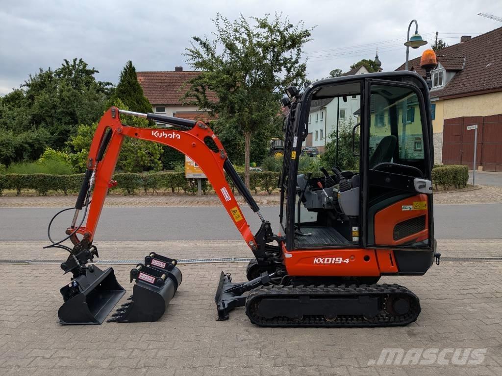 Kubota KX 019-4 Mini ekskavatoriai < 7 t