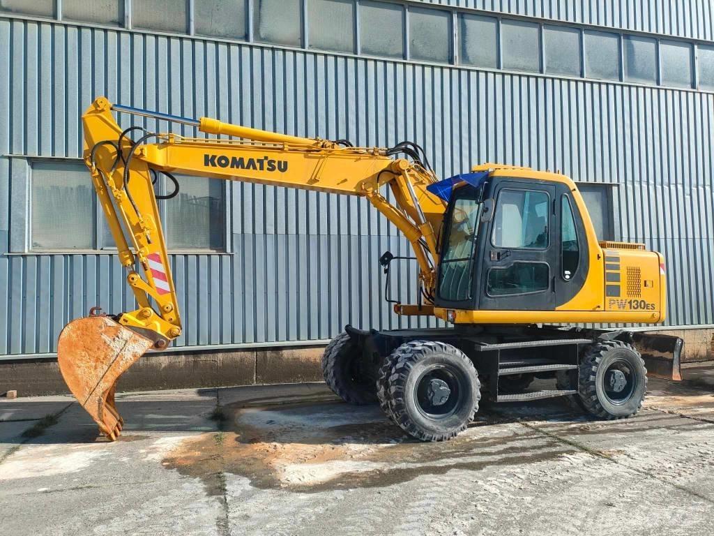 Komatsu PW 130ES-6K Ratiniai ekskavatoriai