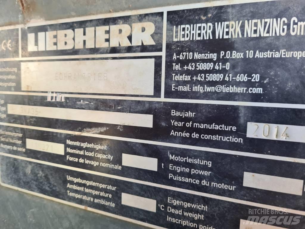 Liebherr 3MA 35 Rotacinių mašinų galvos