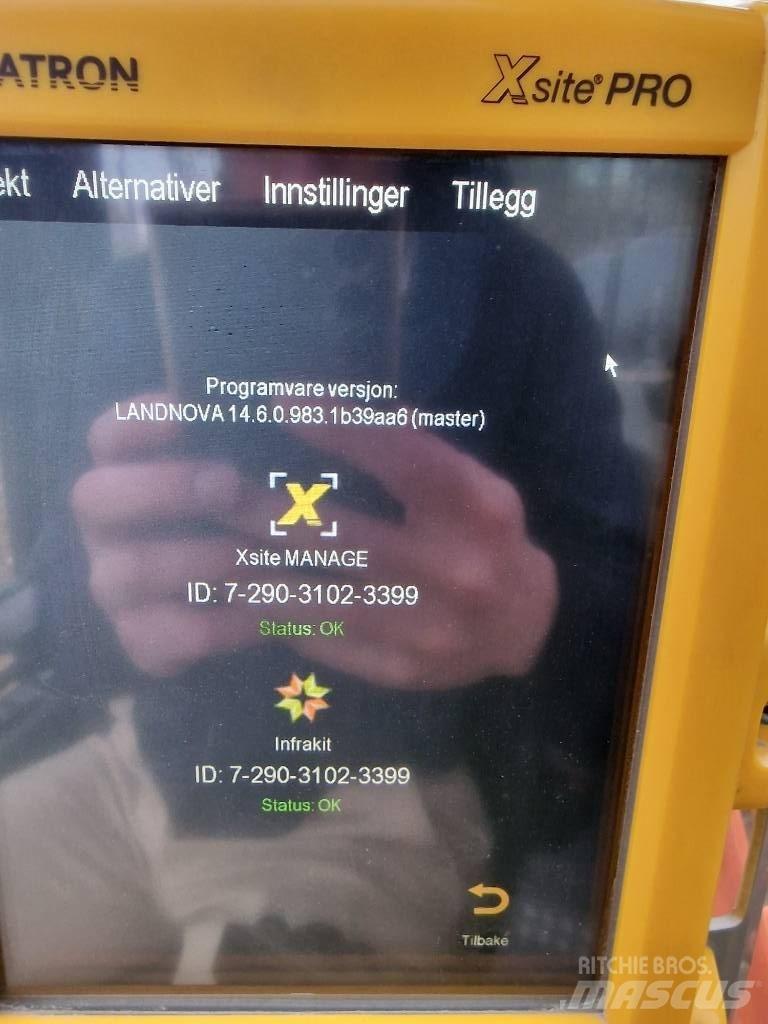  Novatron Xsite pro Prietaisai, matavimo ir automatikos įranga