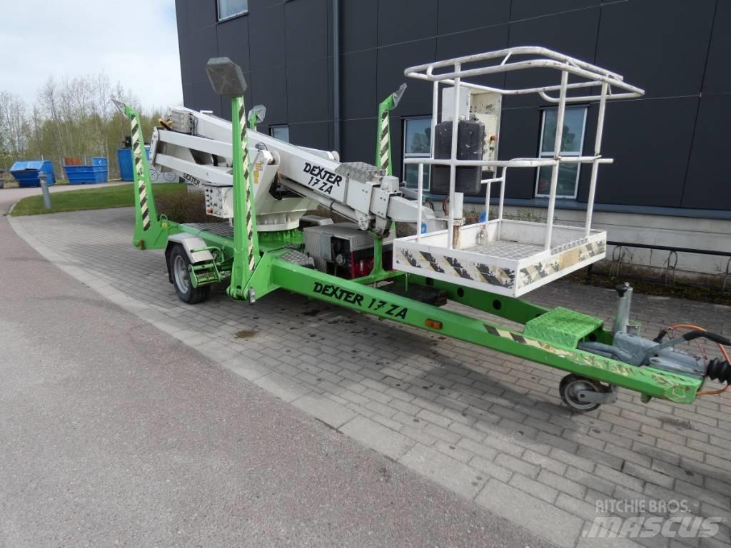 Dexter 17ZA Skylift Ant priekabų montuojamos kėlimo platformos