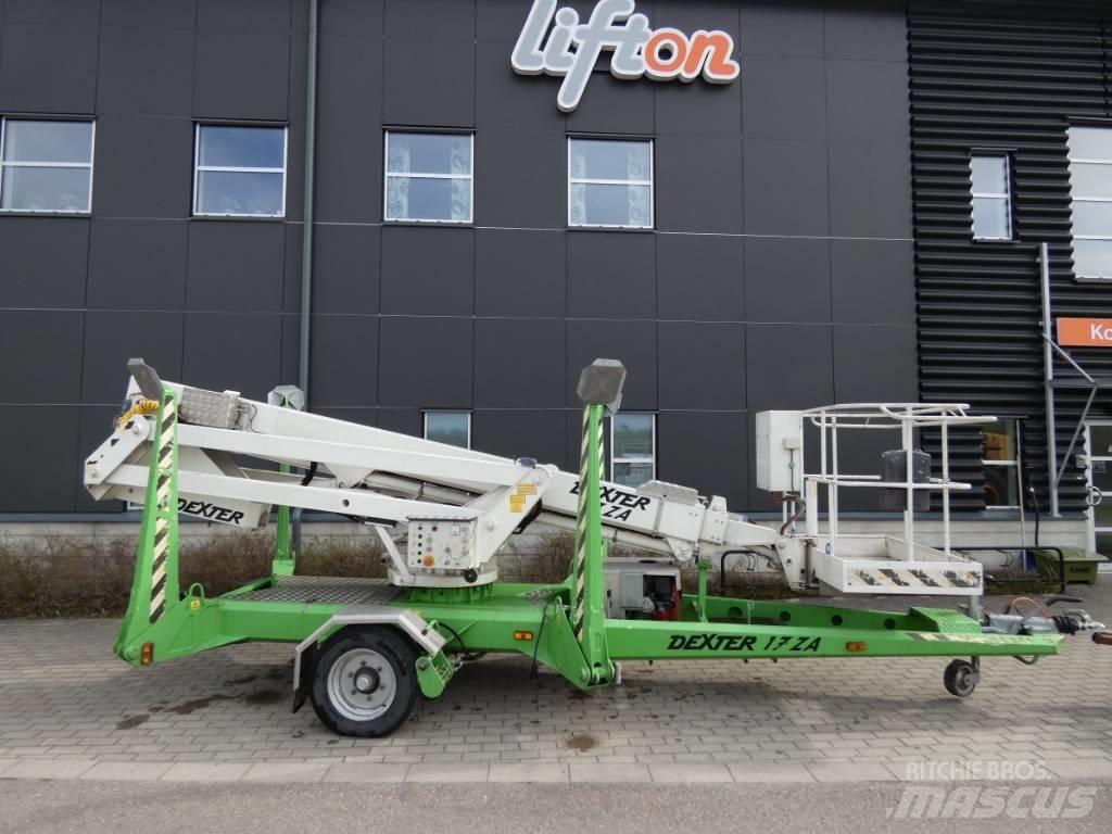 Dexter 17ZA Skylift Ant priekabų montuojamos kėlimo platformos