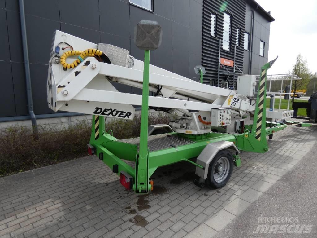 Dexter 17ZA Skylift Ant priekabų montuojamos kėlimo platformos