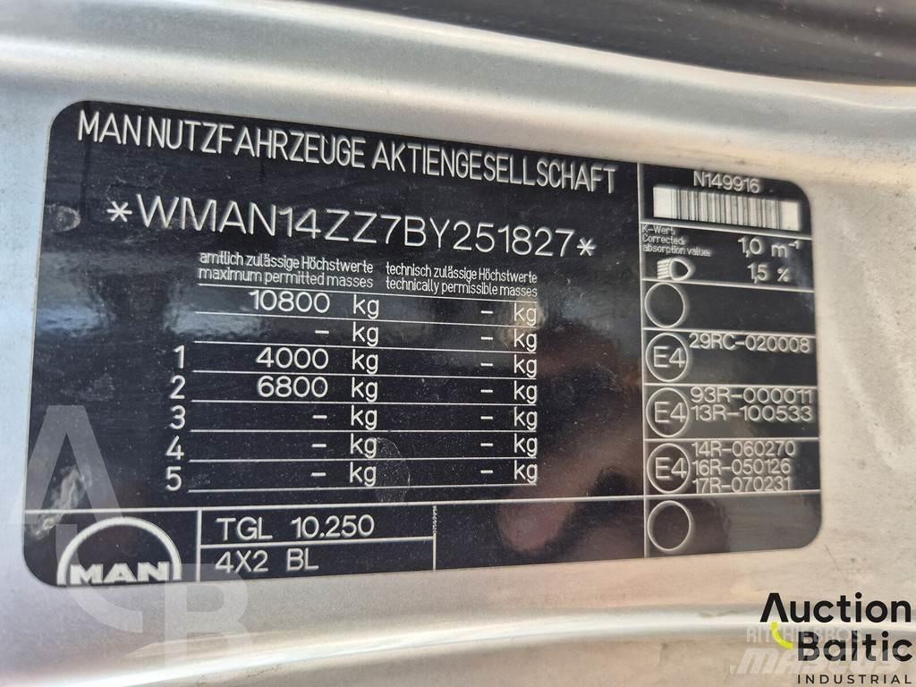 MAN TGL10.250 Autovežiai