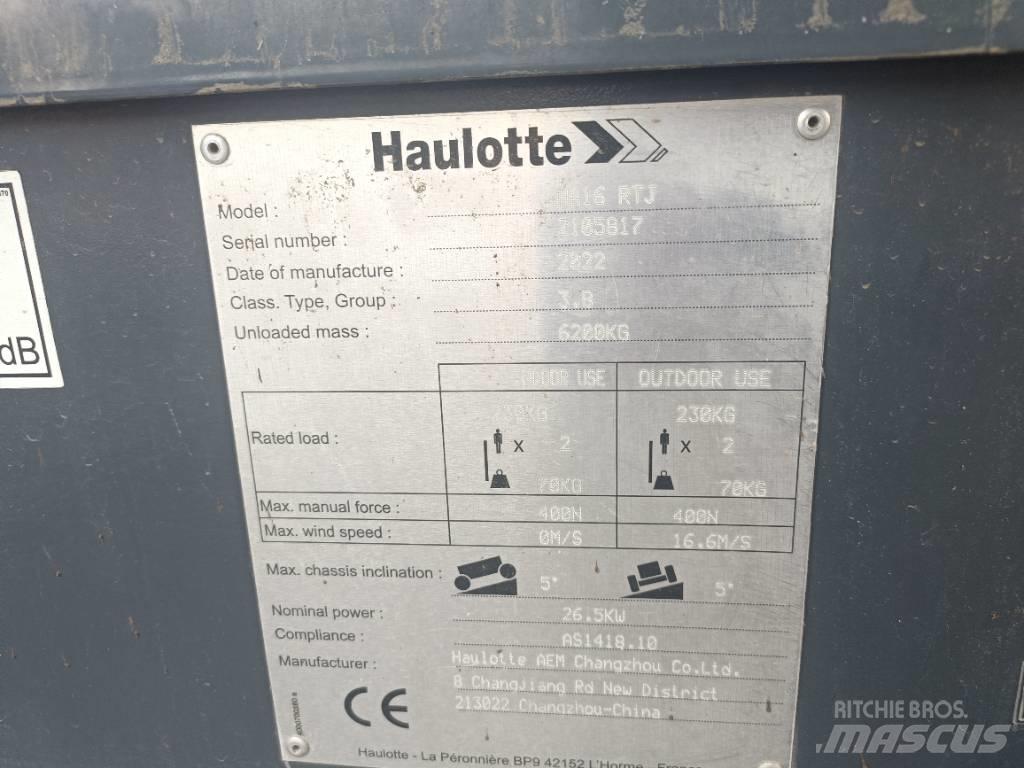 Haulotte HA16RTJ Alkūniniai keltuvai