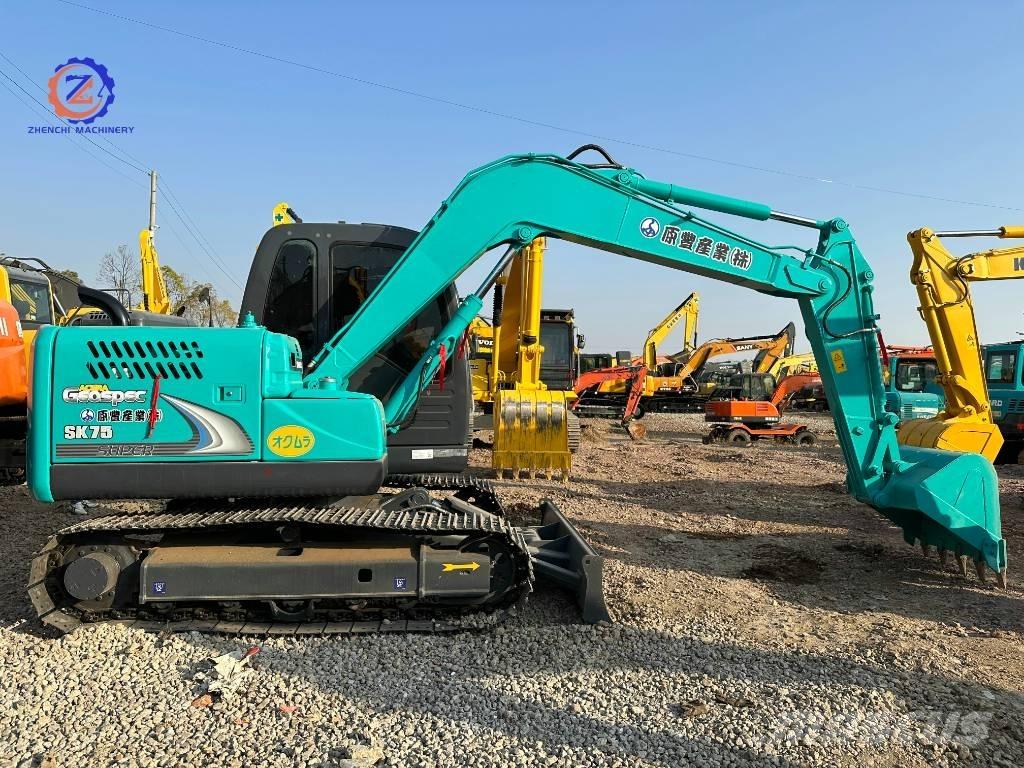Kobelco SK 75 Vidutinės galios ekskavatoriai 7-12 t