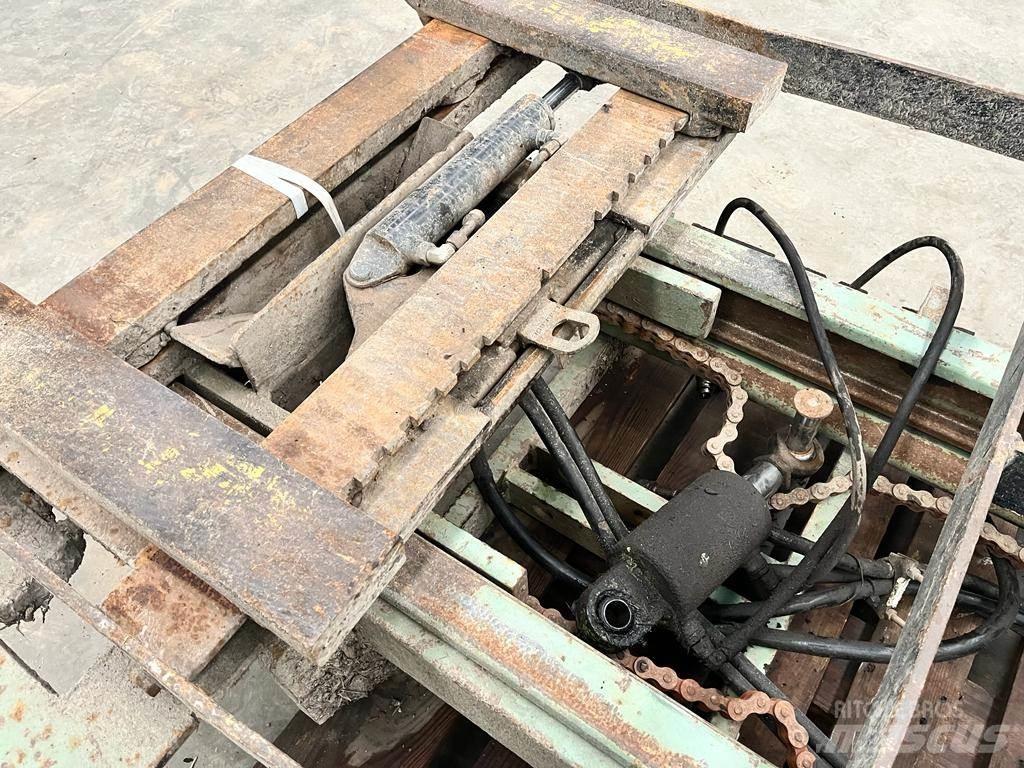 Faber hefmast Kiti krovimo ir kasimo mechanizmai ir jų priedai