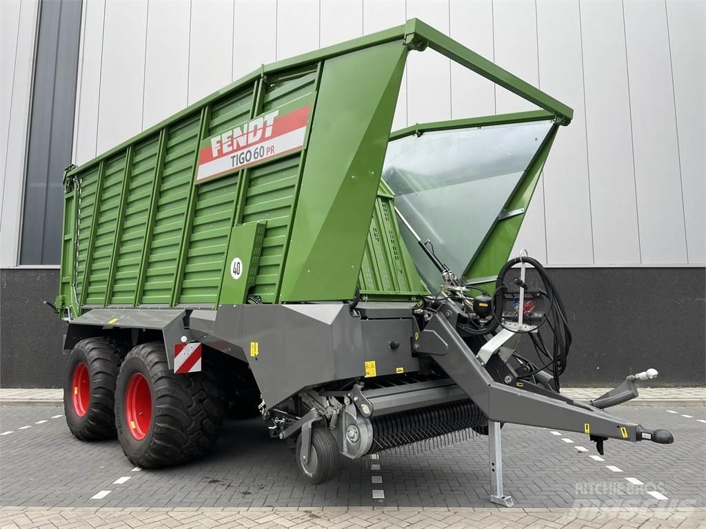 Fendt Tigo 60 PR Savikrovės priekabos