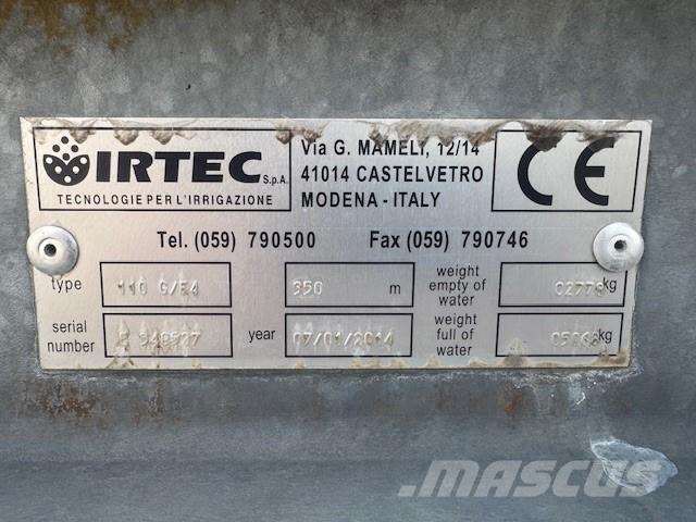 Irtec 110/350 G/E4 Drėkinimo sistemos