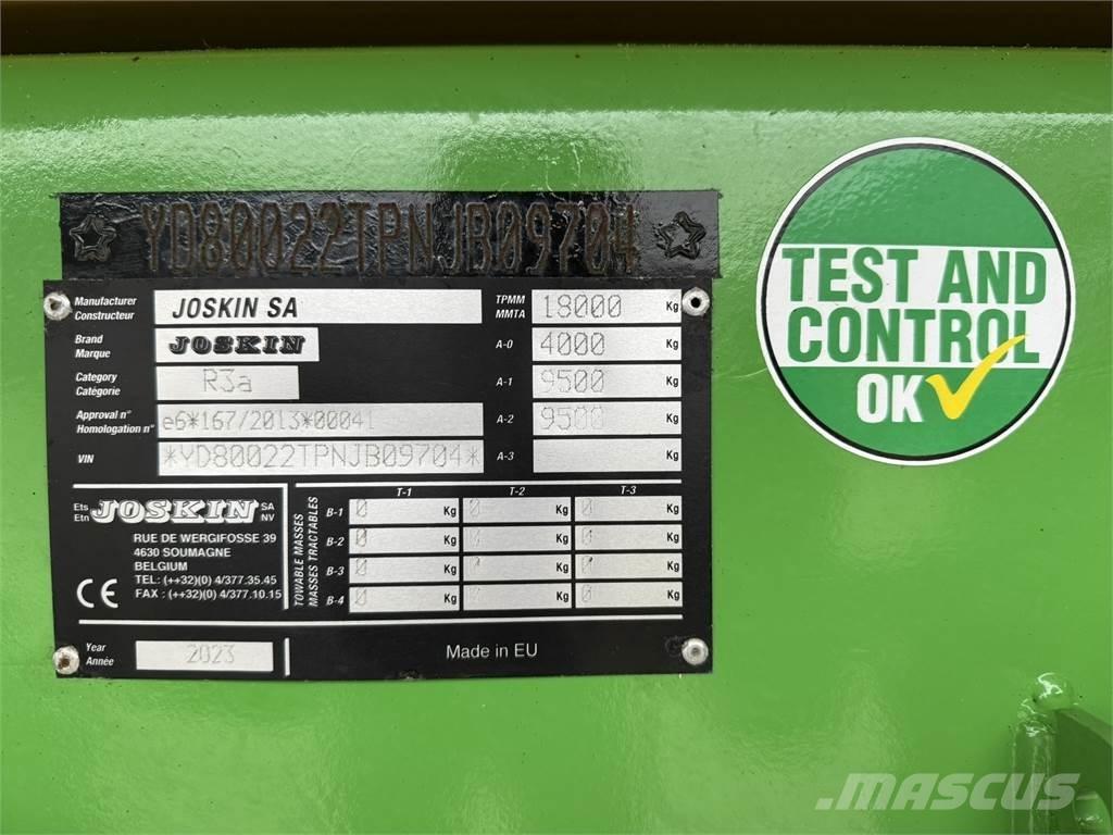 Joskin KTP 22/50 Gyvulių pervežimo priekabos