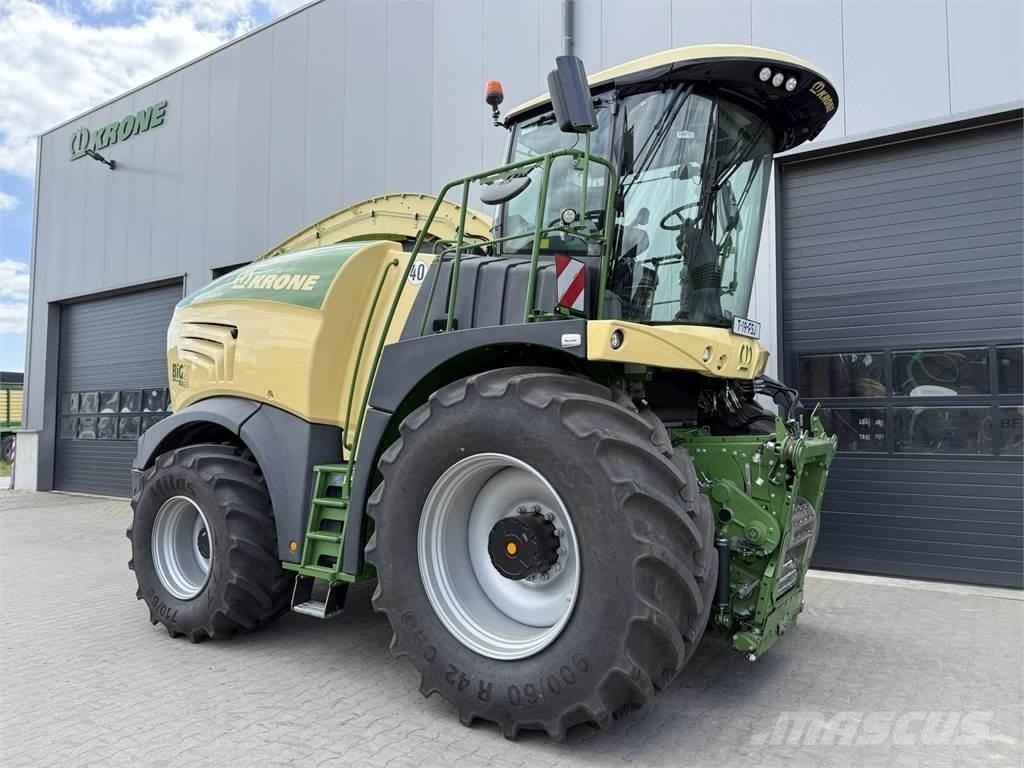 Krone BigX 630 Ryšulių smulkinimo, pjaustymo ir išvyniojimo įrenginiai