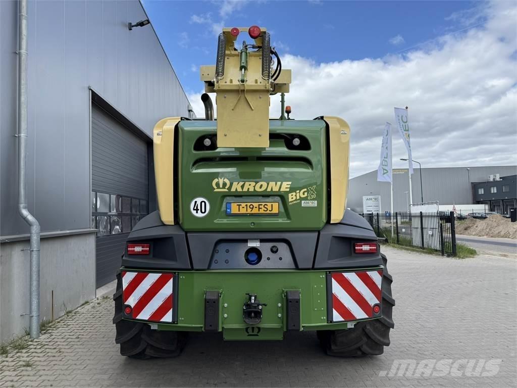 Krone BigX 630 Ryšulių smulkinimo, pjaustymo ir išvyniojimo įrenginiai