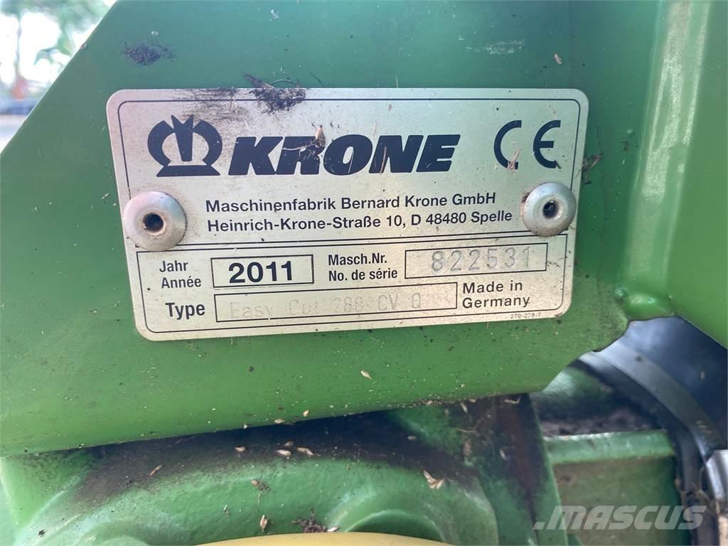 Krone EC 280 CV-Q Šienapjovės