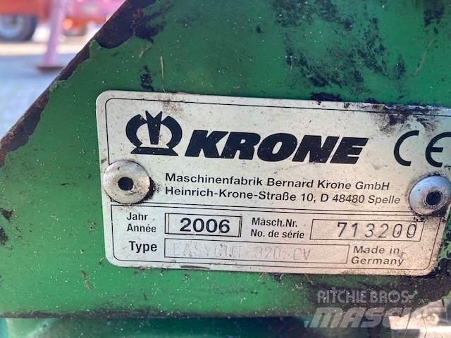 Krone EC 320 CV Šienapjovės