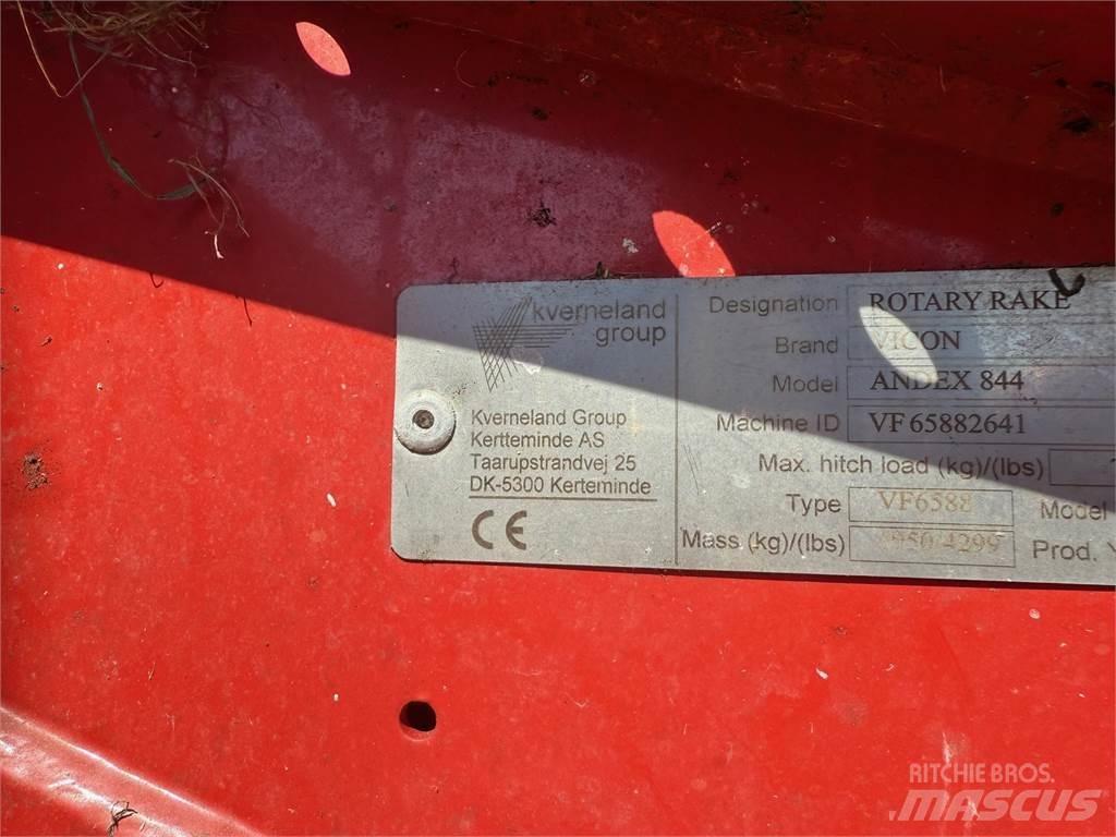 Vicon Andex 844 Šieno grėbliai ir vartytuvai