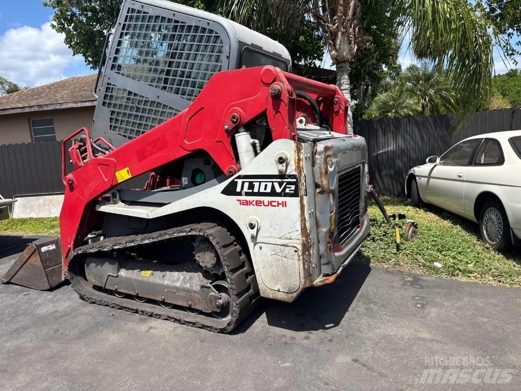Takeuchi TL10 Krautuvai su šoniniu pasukimu