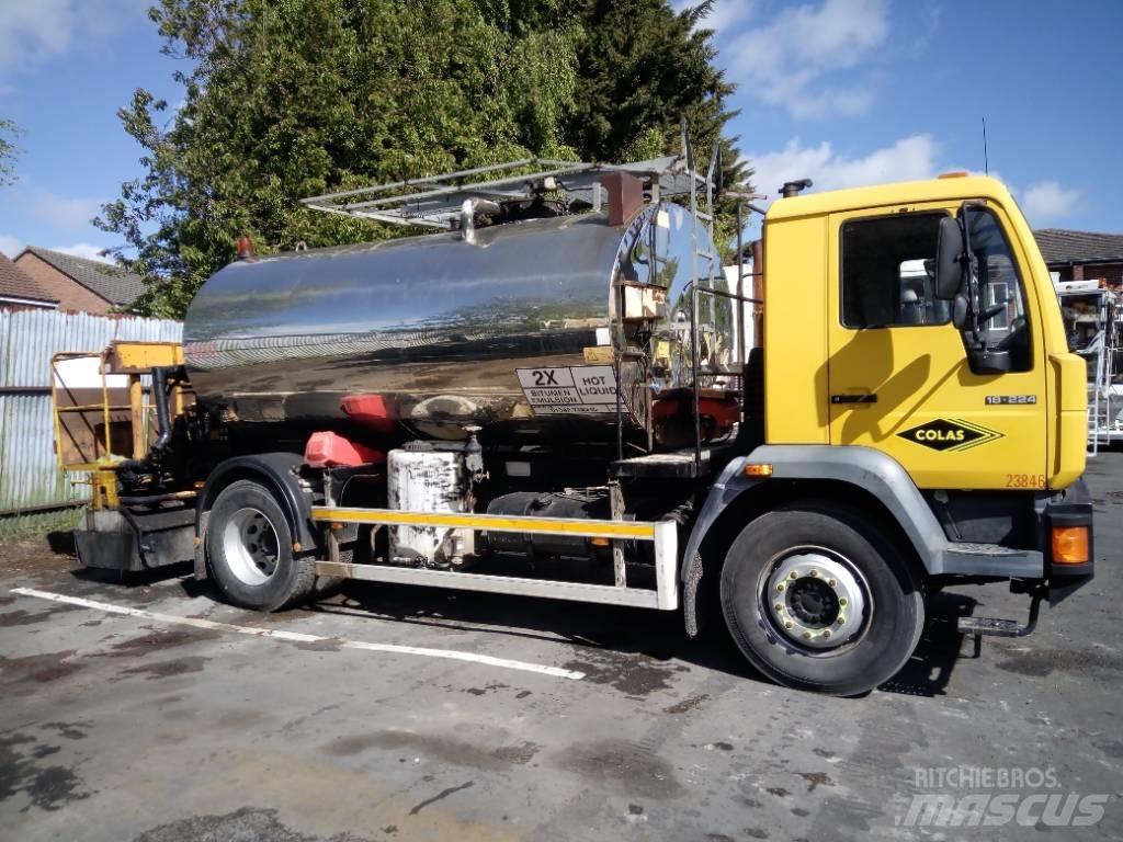 MAN Spray tanker Statyba - Kita