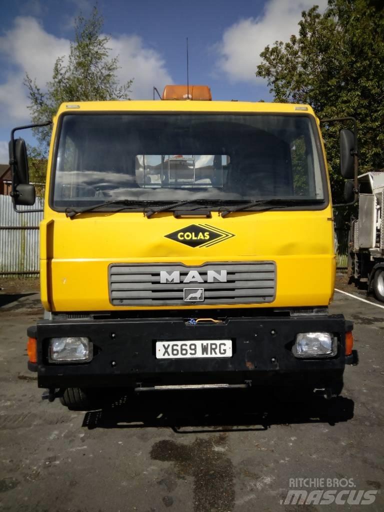MAN Spray tanker Statyba - Kita