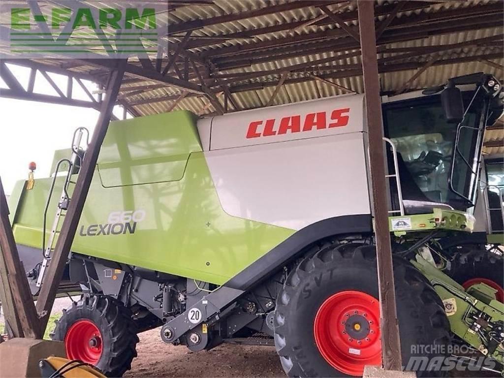 CLAAS lexion 660 Derliaus nuėmimo kombainai