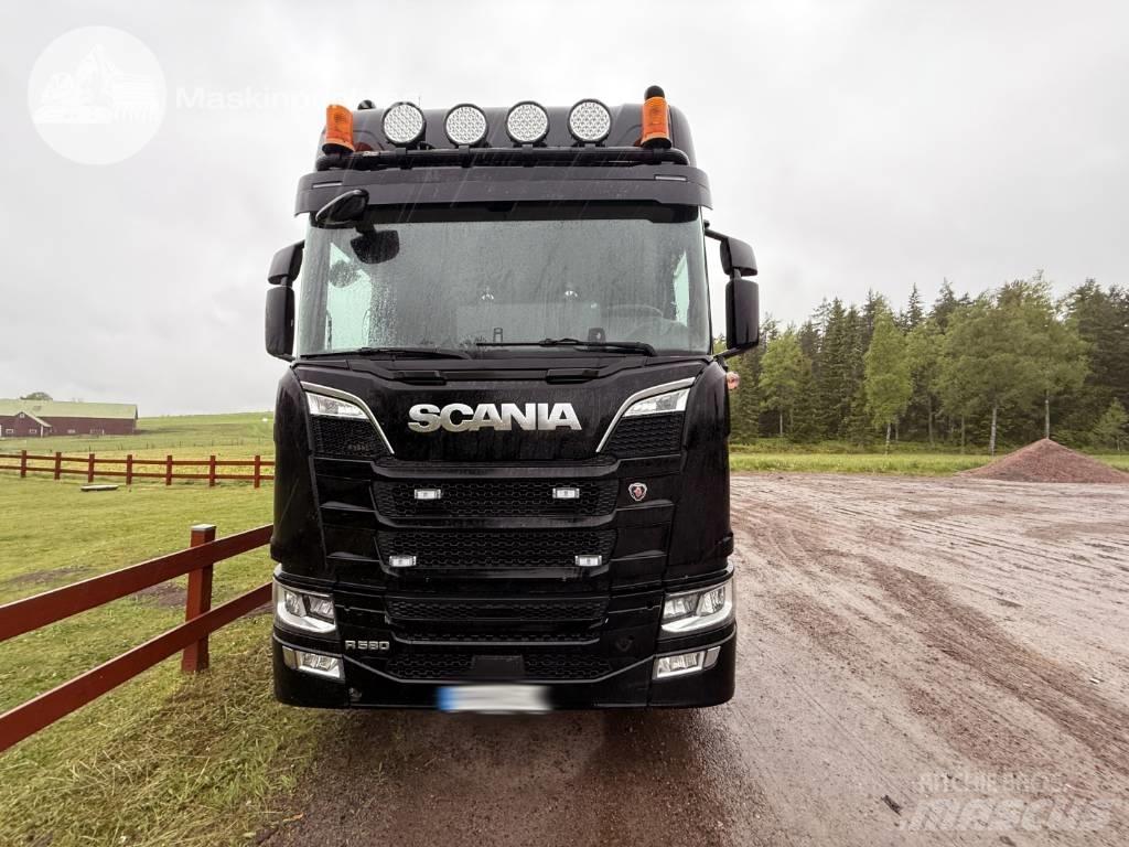 Scania R 580 Miškovežių vilkikai
