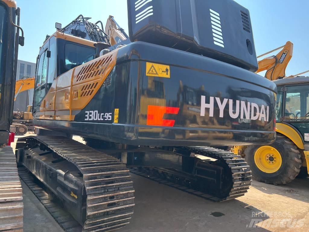 Hyundai 330LC-9S Vikšriniai ekskavatoriai