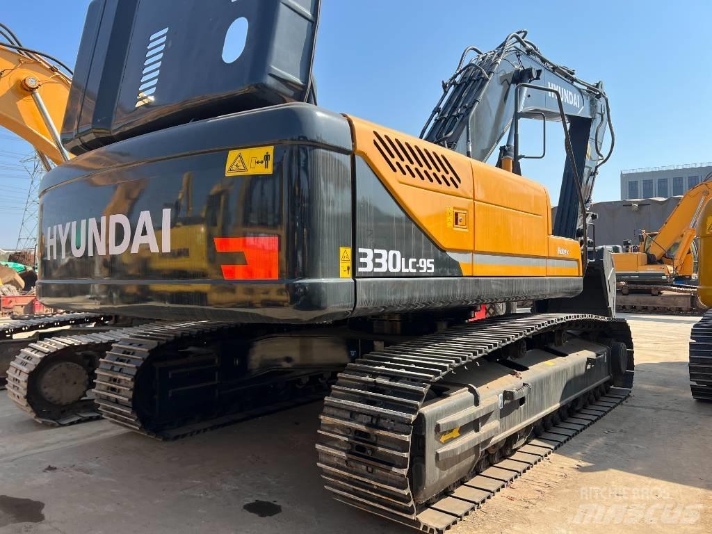 Hyundai 330LC-9S Vikšriniai ekskavatoriai