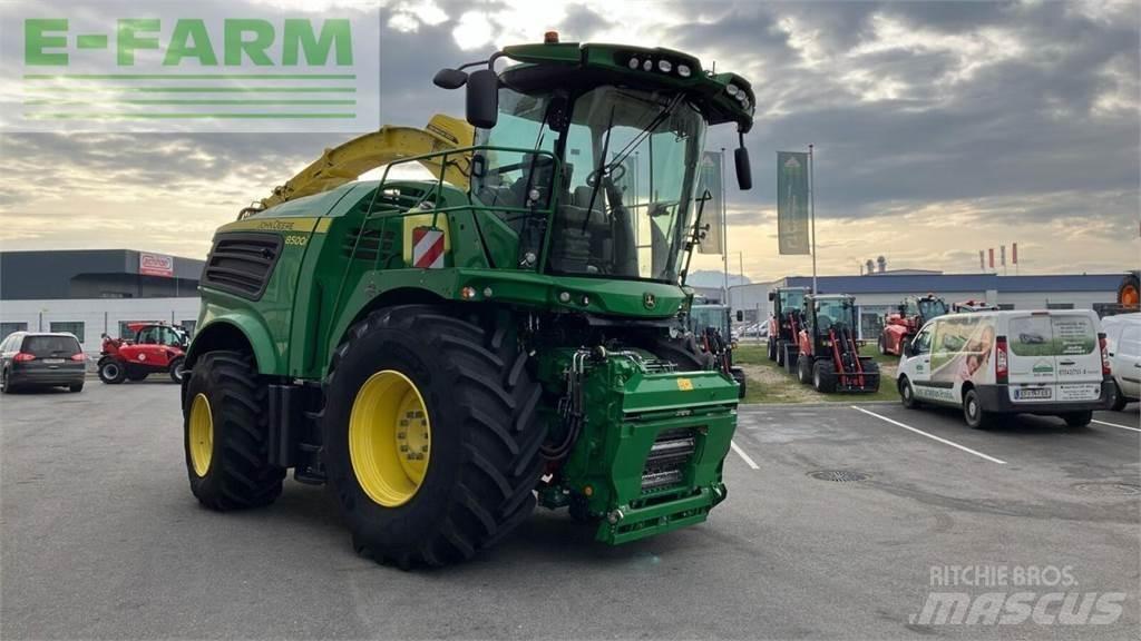 John Deere 8500i Pašarų ruošimo technika