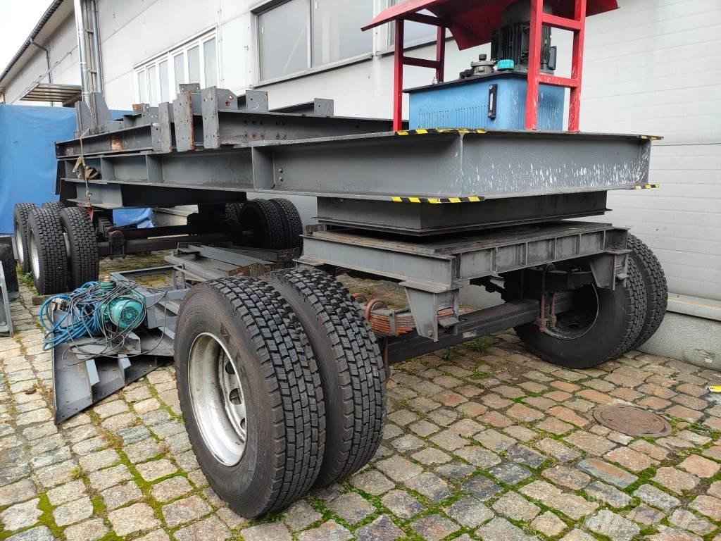 MEKA Podwozie Karkasinės puspriekabės