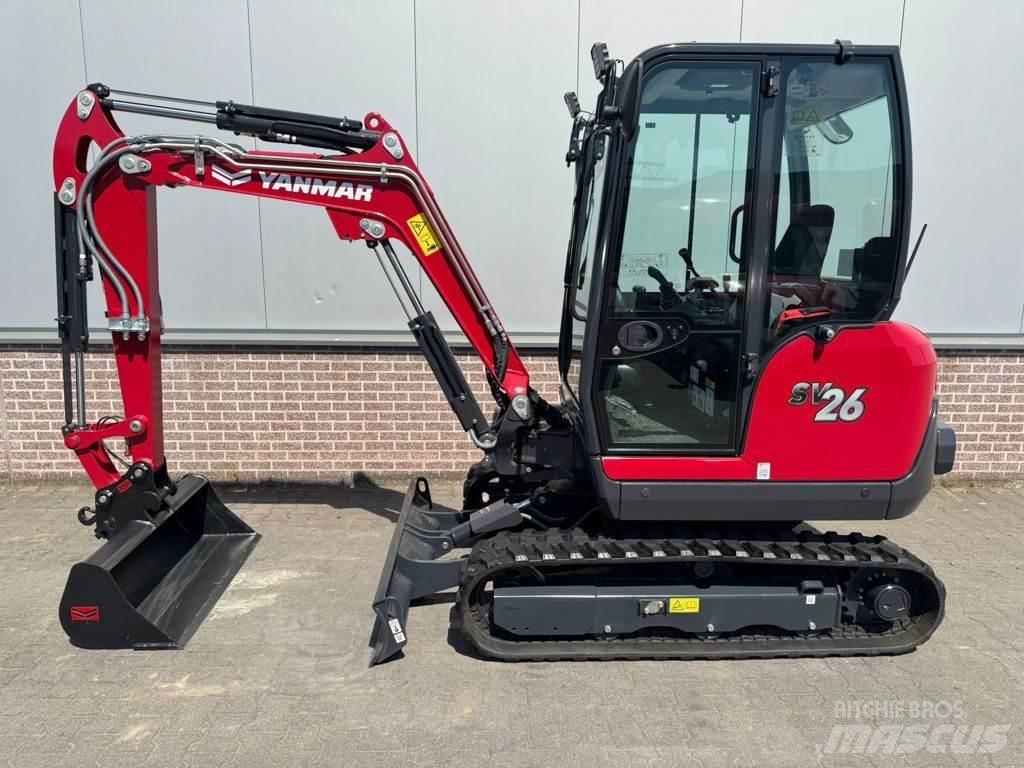 Yanmar SV26 Mini ekskavatoriai < 7 t
