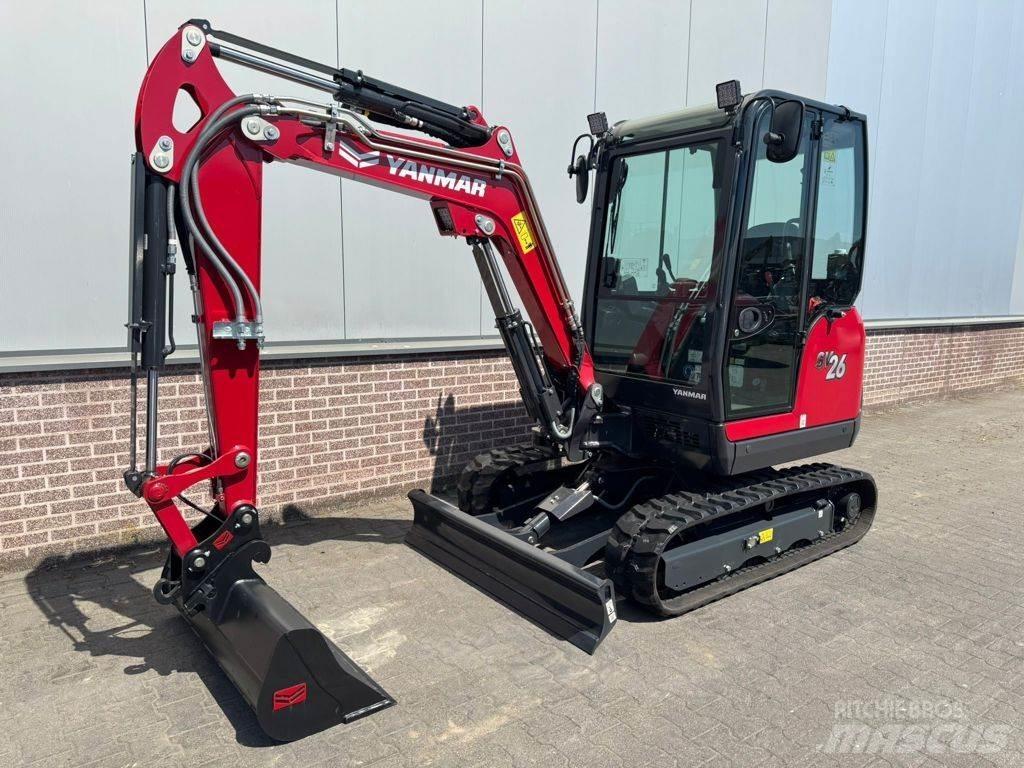 Yanmar SV26 Mini ekskavatoriai < 7 t