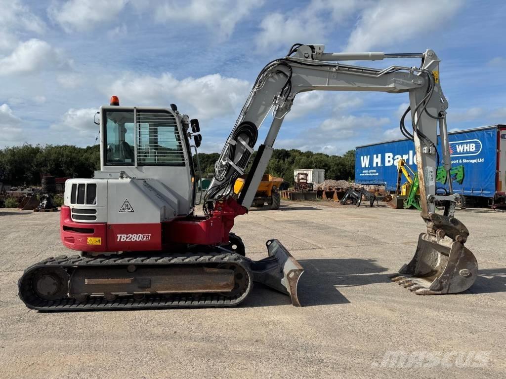 Takeuchi TB 280 FR Mini ekskavatoriai < 7 t