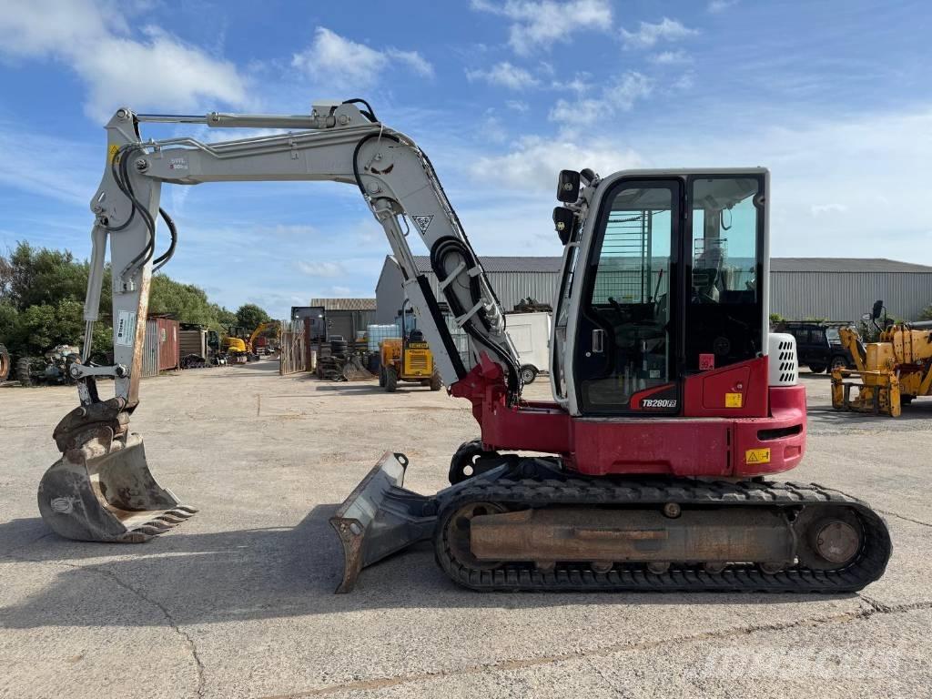 Takeuchi TB 280 FR Mini ekskavatoriai < 7 t