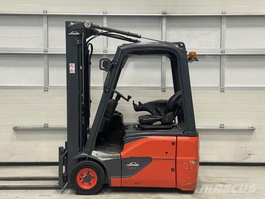Linde E15-02 Elektriniai šakiniai krautuvai