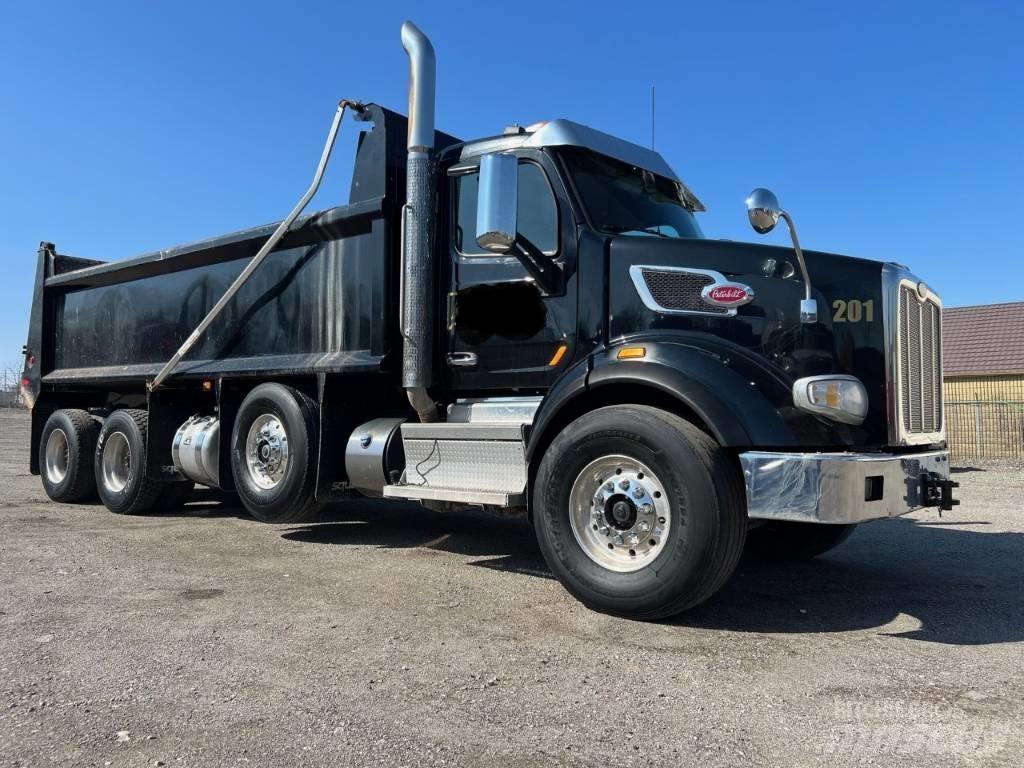 Peterbilt 579 Savivarčių priekabų vilkikai