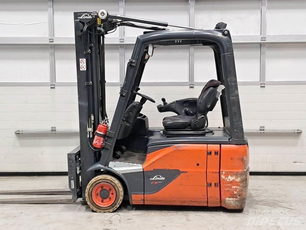 Linde E16-02 Elektriniai šakiniai krautuvai