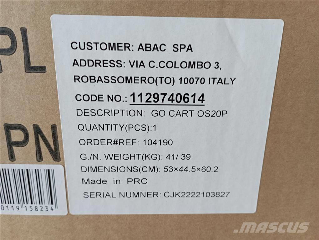  ABAC GO CART OS20P Kompresoriai