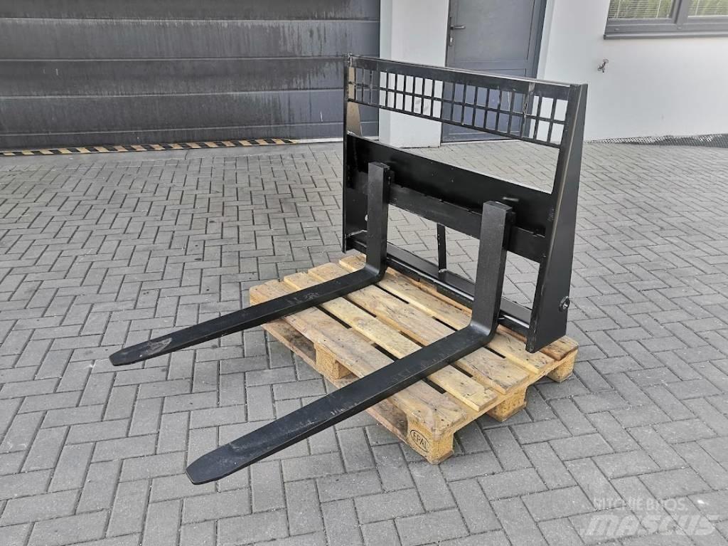  Pallet forks Euro Kiti naudoti traktorių priedai