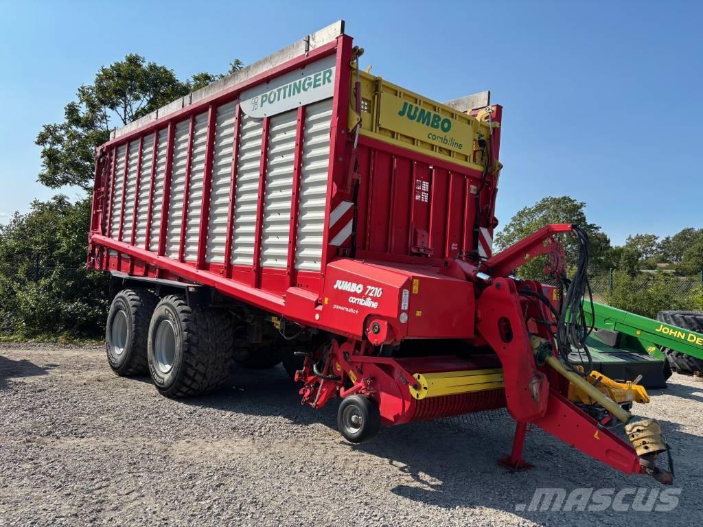 Pöttinger Jumbo 7210 Savikrovės priekabos