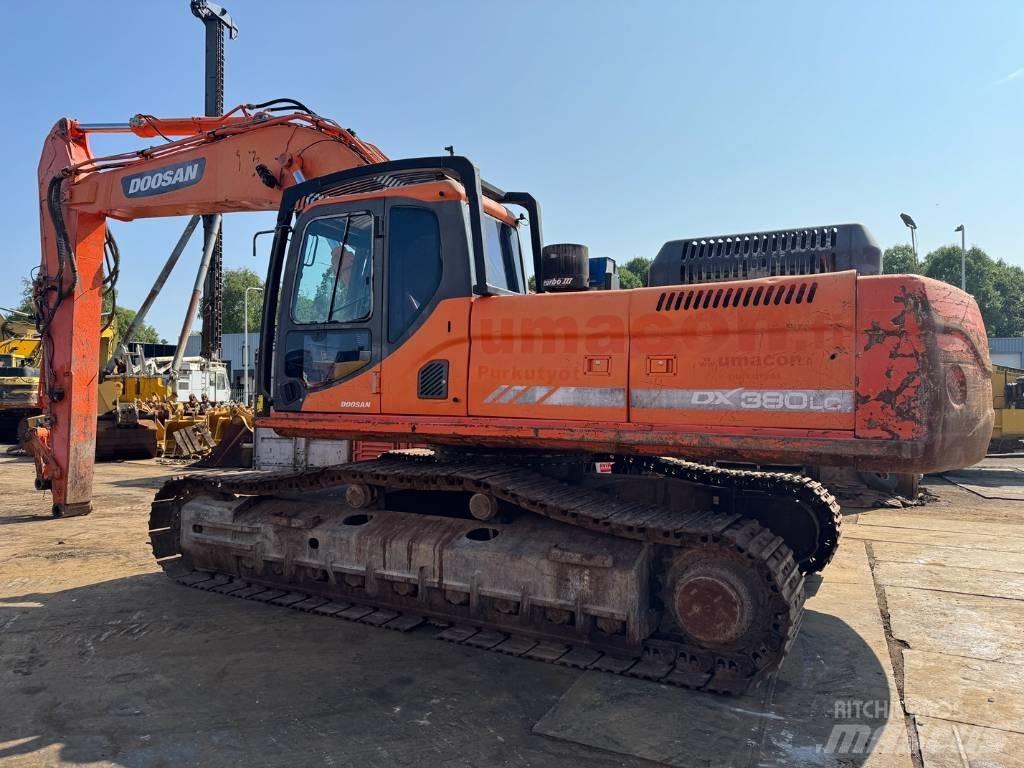 Doosan DX 380 LC Vikšriniai ekskavatoriai