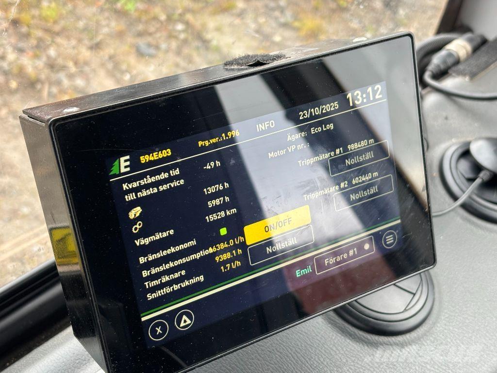 Eco Log 594E Naudoti miškovežiai (Forvarderiai)